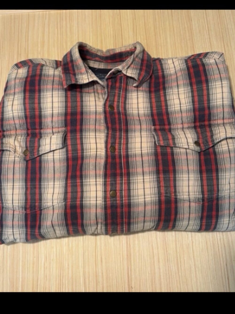 Fleece Lined Plaid Wrangler Jacket XLT